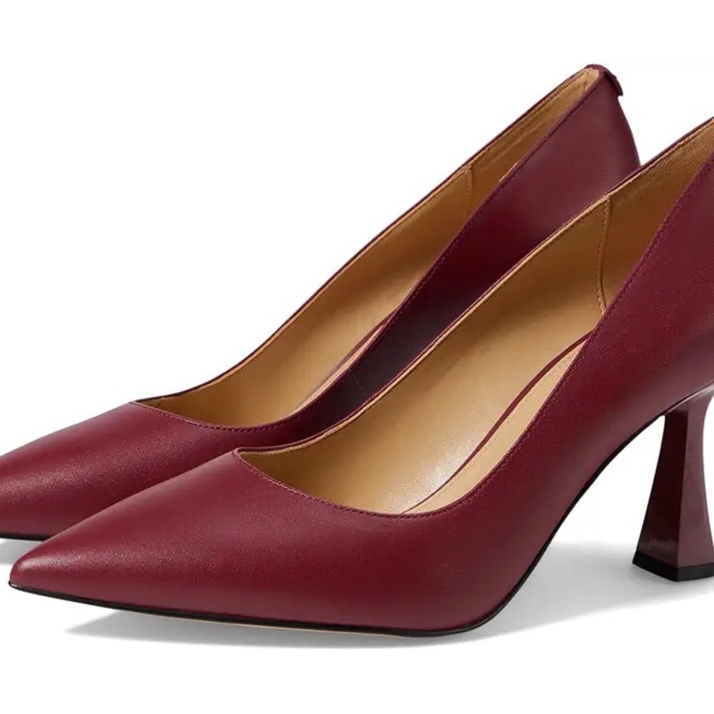 MICHAEL KORS CLARA MID HEEL PUMPS SHOES. CLASSY DESIGN FOR SHARP & SMART LOOKS